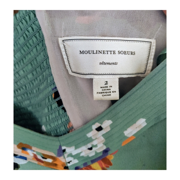 Anthropologie Moulinette Soeurs Floral Dress - Picture 3 of 4